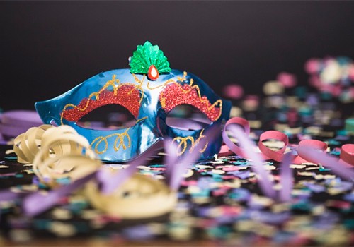 máscaras de carnaval