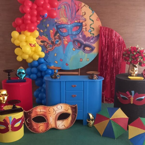 decoração de carnaval