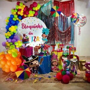 ornamentação de carnaval
