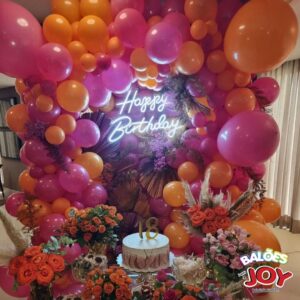 decorações usando balões joy