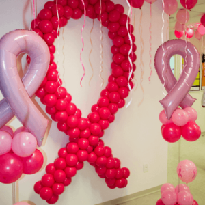 outubro rosa decoração