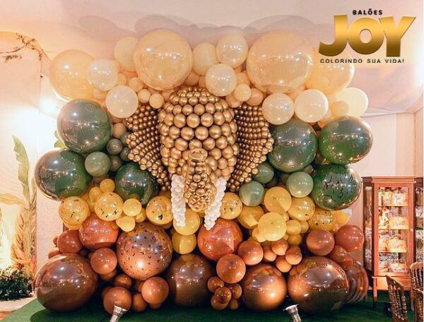inspiração balão cromado