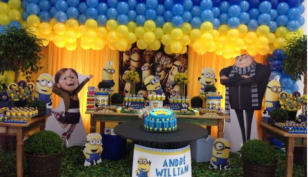 aniversário minions 