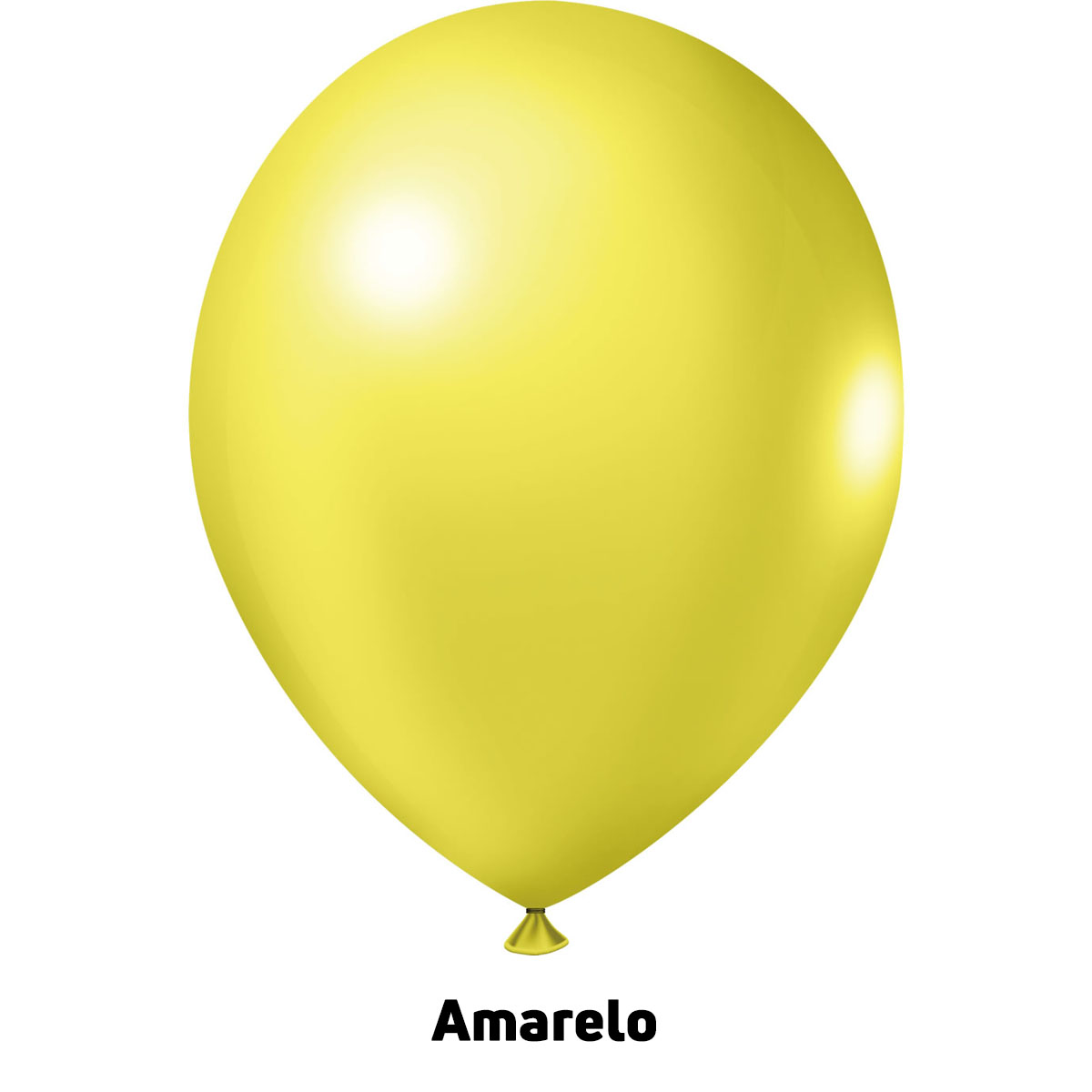 balão amarelo