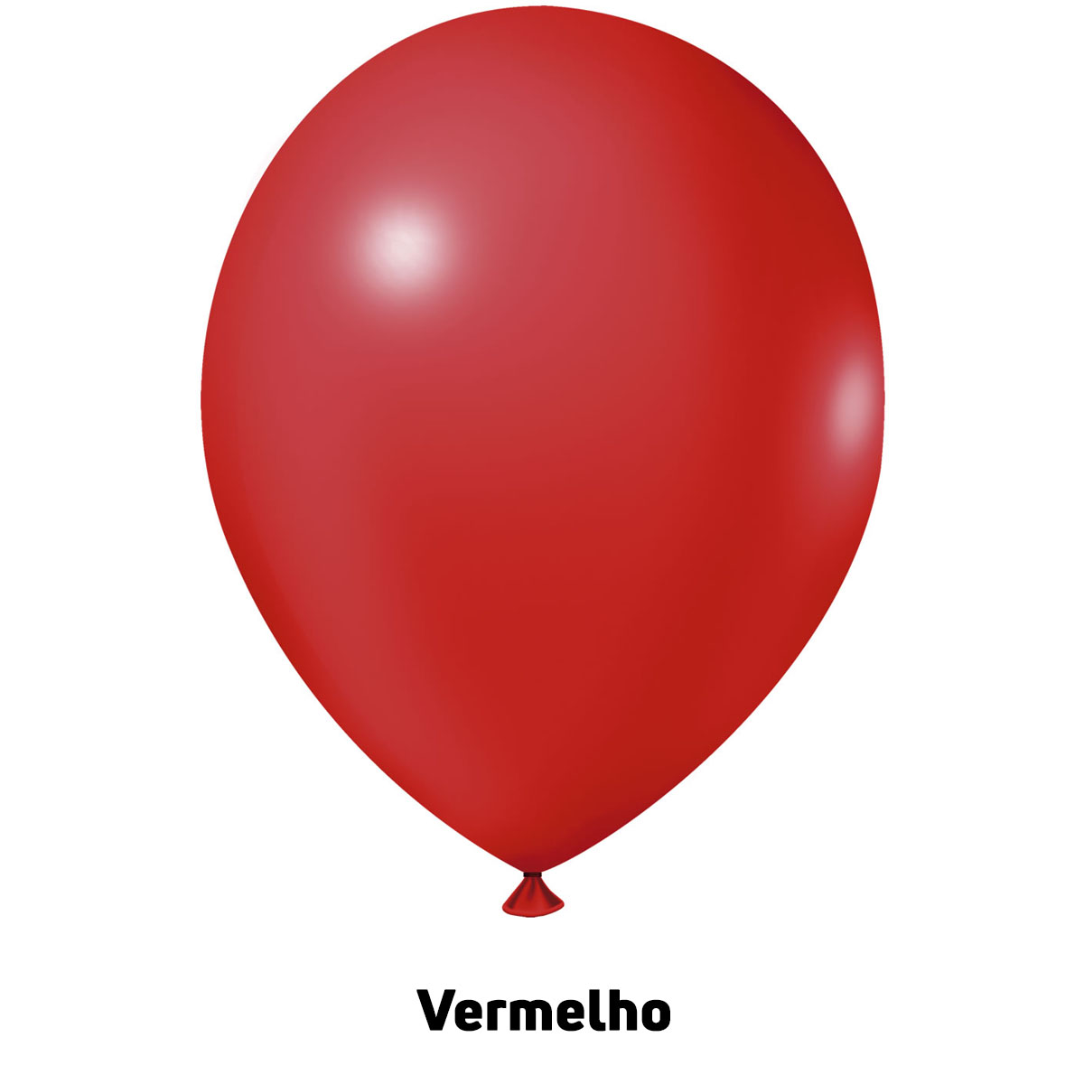 balão vermelho