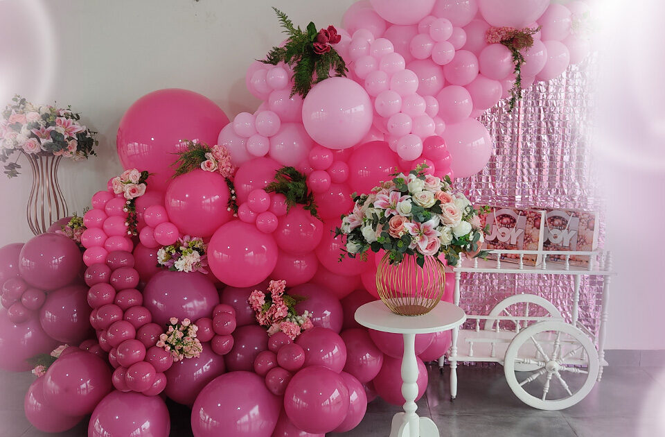 Balão rosa